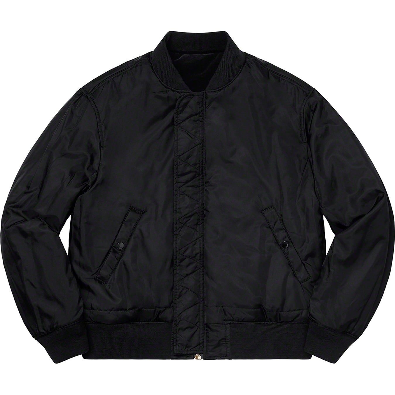 Clayton Patterson/Supreme Skulls Embroidered Velvet MA-1 view 11